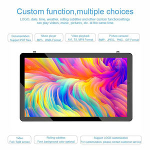 Affichage publicitaire LCD mural extérieur 32/43/49/55/65 pouces, 2000 nits, écran d'affichage pour fenêtres, <span class=keywords><strong>kiosque</strong></span>, totem LCD 4K, publicité - Product Image 5