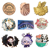 Pin de solapa de metal de aleación de zinc esmaltado personalizado de Halloween, con diseños de calabaza, fantasma, murciélago y sombrero de bruja, estilo dibujo animado, insignia, regalos para fiestas