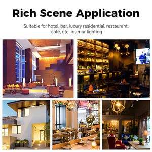 Nhà sản xuất cung cấp CT120 người ngoài hành tinh bóng đèn, nâu mạ điện độc đáo hình bóng đèn, retro Edison <span class=keywords><strong>Led</strong></span> bóng đèn dây tóc - Product Image 5