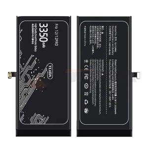 Baterai Ponsel 3350MAh Perdagangan Kualitas Tinggi untuk Iphone 5S 6 SE 6 S Plus 7 7Plus 8 X XR Baterai Isi Ulang untuk Iphone 12pro