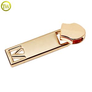 压铸袋拉手拉链标签批发logo空白品牌拉链魅力外套装饰 - Product Image 3