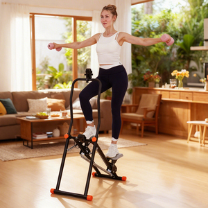 <span class=keywords><strong>Meilleur</strong></span> vendeur d'escaladeur d'escalier pour la maison, machine d'escalade de montagne, entraînement physique avec cadre stable, guidon réglable - Product Image 3