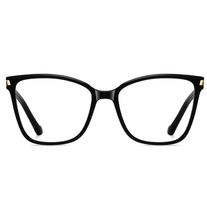Partagas Cat Eye TR90 CP Spring Bisagra Glitter Powder Anti Blue Light Gafas Montura <span class=keywords><strong>de</strong></span> gafas ópticas Gafas para mujeres - Product Image 5