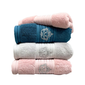 Gift <b>Towel</b> <b>Set</b> Pure Cotton Thickened Embroidered Logo Personalized <b>Bath</b> <b>Towel</b> Face <b>Towel</b> <b>Set</b> Business Gift - Product Image 2