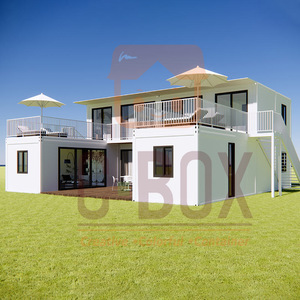 Casa Contenedor Desmontable, Villa Moderna Rectangular, Espesor Estándar, Espacio de Vida al Aire Libre - Product Image 3