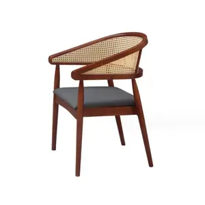 كرسي بذراعين خشبي مستعمل للبيع بالجملة ، مطعم من من من من من من أجل المبيعات