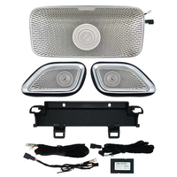 Pour Benz C W206 accessoires intérieurs 64 couleurs automobile LED lumière ambiante Kit couvre Turbo sortie Tweeter Unique LED éclairage