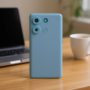 Coque arrière pour Xiaomi Redmi Note 13 4G avec objectif d'appareil photo bleu - Product Image 3