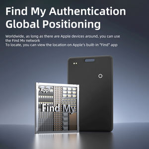 Умный трекер Google Find My Smart Tag BLE 5.0 с GPS, водонепроницаемый (IP67), точное отслеживание для кошельков, сумок, багажа, ключей от автомобиля, с приложением для iOS - Product Image 1