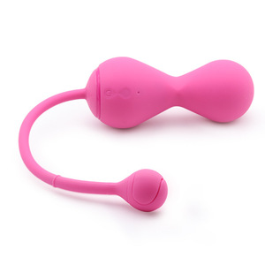 Balle d'exercice intelligente rose pour le plancher pelvien, aide à lutter contre la laxité vaginale, avec capteur de pression et biofeedback - Product Image 1