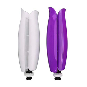 กังหันลมแบบตั้งพื้นขนาดเล็ก Tulip Type กำลังไฟ 100w 300w 600w 800w1kw ราคาประหยัด กังหันลมผลิตไฟฟ้า HLT-600W 600W - Product Image 1