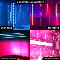 Barre de lumière LED DJ 18x20W IP66 Pro, étanche pour l'extérieur, effet clignotant pour concert DJ, éclairage de scène