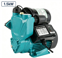 Pompa Booster Otomatis 220V Tugas Berat 1.5kW untuk Pasokan Air Rumah Tangga & Irigasi Kecil dari Besi & Baja Tahan Karat