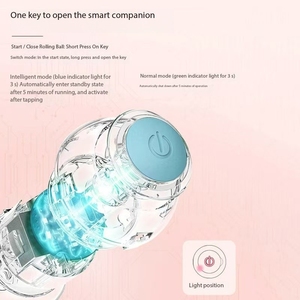 Groothandel Elektrische Automatische Kat Speelgoed Interactieve Zwaartekracht Bal Indoor Spelen Siliconen Pet Speelgoed Bal Rollende Bal Boom & <span class=keywords><strong>Scratcher</strong></span> - Product Image 4