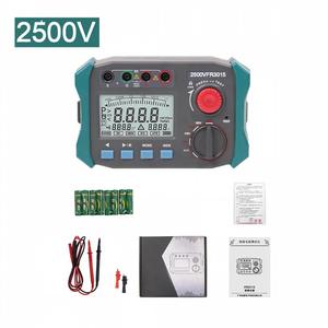 เครื่องทดสอบความต้านทานฉนวนไฟฟ้าแรงสูง FR3015E 2500V / เครื่องวัดเมกะโอห์มแบบดิจิตอล ใช้พลังงานจากแบตเตอรี่ รับประกัน 1 ปี |   ผู้ผลิตโดยตรง - Product Image 5