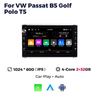 Lecteur multimédia DVD pour voiture Android, autoradio GPS, navigation, Car-play, unité principale pour VW Passat B5 Golf Polo T5 7 pouces