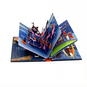 Servicio de Impresión de Libros Pop-up para Niños, Libros Pop-up 3D Personalizados, Libro de Cartón Personalizado, Fábrica de Impresión de Libros Educativos - Product Image 4
