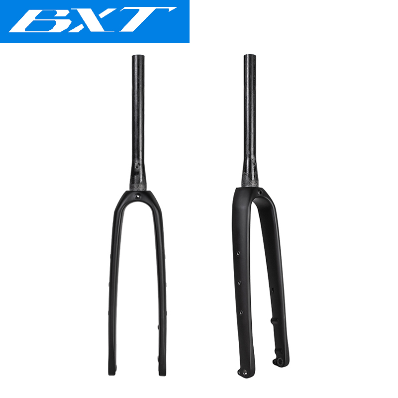 700C углеродная дисковая гравильная вилка сквозь ось циклокросс MTB/дорожный велосипед вилка Скрытый Кабель плоские крепежные вилки