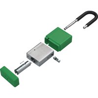 Cadenas de sécurité Cadenas de sécurité en thermoplastique Cadenas en plastique Verrouillage de sécurité
