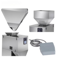 Machine de remplissage automatique électrique de haute précision pour poudre alimentaire, farine, maïs, riz, avec pesage quantitatif pour sacs en plastique et en papier, capacité 2000g