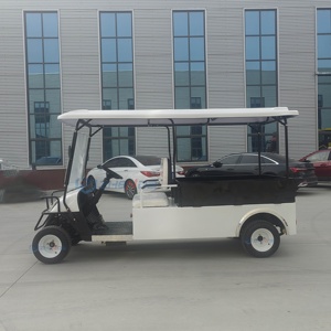 Carrito de Golf Eléctrico Zhenda de 2 Plazas, Blanco, Techo Abierto, Vehículo Utilitario de Henan para Transporte al Aire Libre - Product Image 2