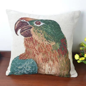 Wholesale China Bedding Pillowcase Jacquard <strong>Peacock</strong> <strong>Cushion</strong> Cover Woven Fabric Sofa Bed Pillow Cover Embroidery Pillow Case - Product Image 5
