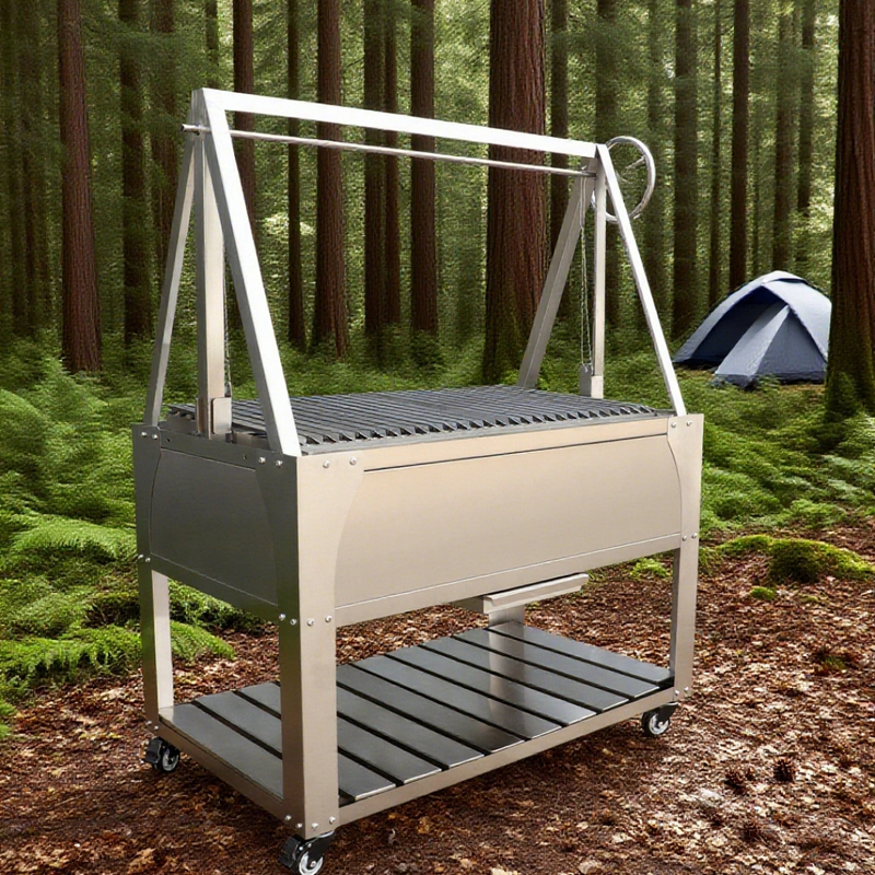 Modern Home Use Mobile Argentine Stainless