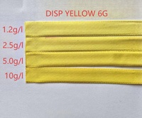 Jaune dispersé 6G C.I. 114 Couleurs brillantes, haute résistance à la décoloration, stable pour la correspondance des couleurs, poudre de teinture textile en polyester