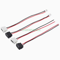 Connecteur étanche USB-C à 2 broches, type C, compression directe, prise femelle à 2 broches, interface de charge avec terminal PH2.0