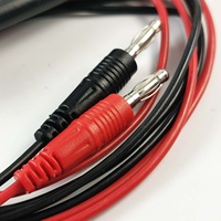 Cables de prueba para multímetro, sondas universales de 10 A con conector tipo banana y puntas de aguja afiladas para multímetro digital, pruebas eléctricas