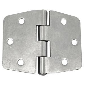 Charnière en acier inoxydable Isure 74x60x2mm à 6 trous, quincaillerie marine pour réparation de bateaux et de camping-cars - Product Image 4