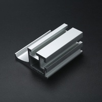 Profilé en alliage d'aluminium extrudé, base de guidage moteur pour extrusion, usinage sur mesure industriel