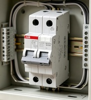 Dispositif de protection contre les fuites à la terre GSJ201 AC-C16/0.03 RCBO 16A 30mA, protection contre les surcharges et les courts-circuits, montage sur rail DIN