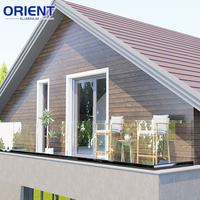 Installation DIY de garde-corps de balcon en aluminium à profil en U avec serre-verre extérieur pour balustrade, murs extérieurs, maison de piscine, espaces intérieurs et maison