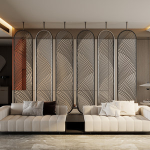 Biombos, Rejillas y Pantallas Decorativas Modernas <span class=keywords><strong>de</strong></span> Acero Inoxidable <span class=keywords><strong>para</strong></span> Salas <span class=keywords><strong>de</strong></span> Estar, Entradas, Salones <span class=keywords><strong>de</strong></span> Banquetes y Hoteles - Product Image 2