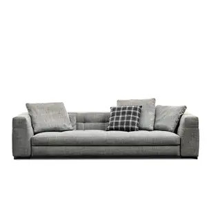 Royal Fabric Furniture Sofa Set Salon Complet En Cuir Living Room Sitting Long Bedroom 2 Seater Sofa