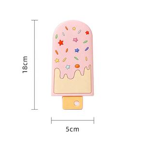Nouveau design anneau de dentition en silicone forme de crème glacée en silicone de qualité alimentaire sans BPA jouet de dentition à mâcher pour bébé - Product Image 6