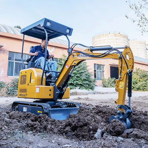 Excavadora duradera Hengwang de 1 tonelada y 1,5 toneladas, máquina excavadora diésel de 0,8 toneladas, excavadora pequeña de alta calidad con accesorios en EE. UU. - Product Image 2