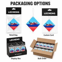 Diffuseur de parfum pour voiture en papier de luxe avec logo personnalisé, toutes les senteurs, éclairage d'ambiance, parfum longue durée, aucune électricité requise