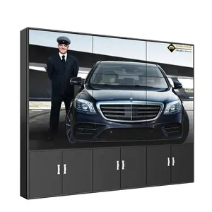 Asianda Samsung LCD mur vidéo 65 pouces 3.5mm LCD TV murs publicité écran vidéo mur LCD écran publicitaire