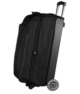 Triple Roller <b>Bowling</b> Bag 3-Ball <b>Bowling</b> Bag with Extra Large Shoe Compartment Rolling 3 Ball <b>Bowling</b> Bag - Product Image 1