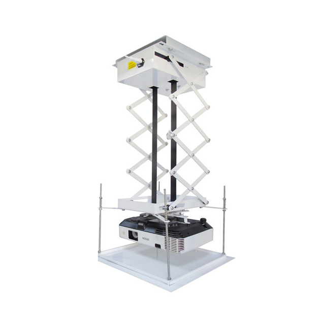 Motorized Projector Lift Electric Projector Down System for Office Presentation Equipment 1.5 Meters Extension Route