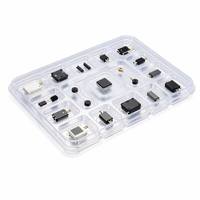 Plateau en blister de précision en PET transparent personnalisé pour composants électroniques |   Plateau thermoformé avec moule CNC, précision de 0,1 mm
