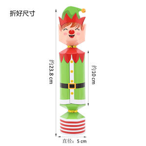 24 Pcs/Pack Christmas Candy Shaped Cartoon Paper <b>Sweet</b> <b>Gift</b> Cookie Packaging <b>Boxes</b> Christmas Cracker <b>Boxes</b> Factory Xmas New Year - Product Image 4
