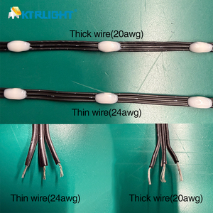 New pixel chuỗi <span class=keywords><strong>LED</strong></span> nhiều màu không thấm nước trong nhà ngoài trời lễ hội trang trí Đảng RGB 5V 12V hạt giống điểm ảnh ánh sáng - Product Image 2