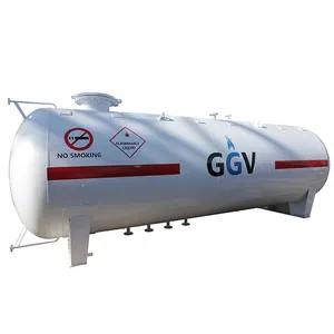 Propaan Vullen Gas Auto Externe Skid Opslagtanks Gemonteerd Brandstof Prijs Industriële Containers 40ft Lpg Opslagtank