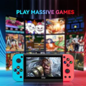 X52 Cầm Tay Trò Chơi Giao Diện Điều Khiển HD 5.1 Inch Xách Tay Retro Trò Chơi Giao Diện Điều Khiển Được Xây Dựng Trong Retro Trò Chơi Cổ Điển Âm Thanh <span class=keywords><strong>Video</strong></span> Máy Nghe Nhạc - Product Image 3
