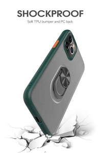 De alta calidad <span class=keywords><strong>mejor</strong></span> venta híbrido <span class=keywords><strong>soporte</strong></span> metálico fuerte <span class=keywords><strong>soporte</strong></span> de coche Ultra Slim funda para teléfono móvil para iPhone 11 - Product Image 5