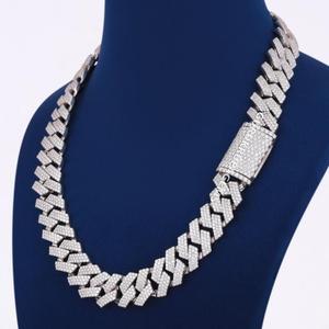 925 Sterling Silver Grown Diamond Luxury Fine Chain Elegant Lab Diamond Necklace Classic Modern Engagement Jewelry Wedding <b>Gift</b> - Product Image 4