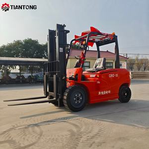 Carrello Elevatore Elettrico da 3,5 Tonnellate Best Seller con Batteria a Lunga Durata per Grandi Supermercati, Magazzini e Movimentazione Materiali - Product Image 2